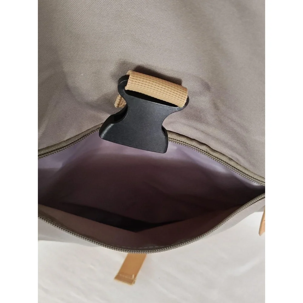 Atley James Dakota Backpack Tan Brown Cork New Minimalist Bag Satchel‎